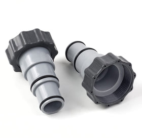 Dimakung Pool Hose Adapter A with Collar showing 1.5 to 1.25 inch conversion for secure connections