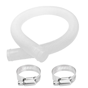 Dimakung 1.5-inch pool skimmer hose 3ft—durable replacement for Intex pools.