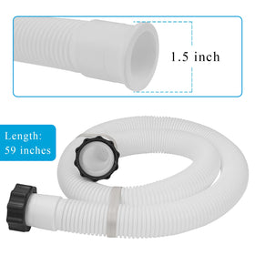 Dimakung sand filter hose in polyethylene resists leaks.