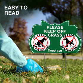 DIMARONGTON Durable corrugated plastic sign offers lightweight, portable outdoor performance