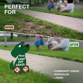 DIMARONGTON polite symbols aid quick understanding for dog walkers of all ages.