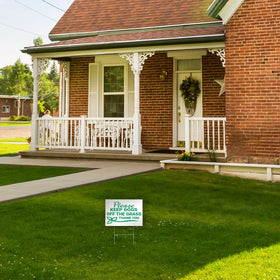 DIMARONGTON sign set suits homes and businesses for courteous yard messaging