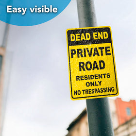 DIMARONGTON Private Road Sign suitable for farms, driveways, or commercial properties.