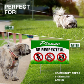 DIMARONGTON versatile yard sign for homes and public spaces 8x12