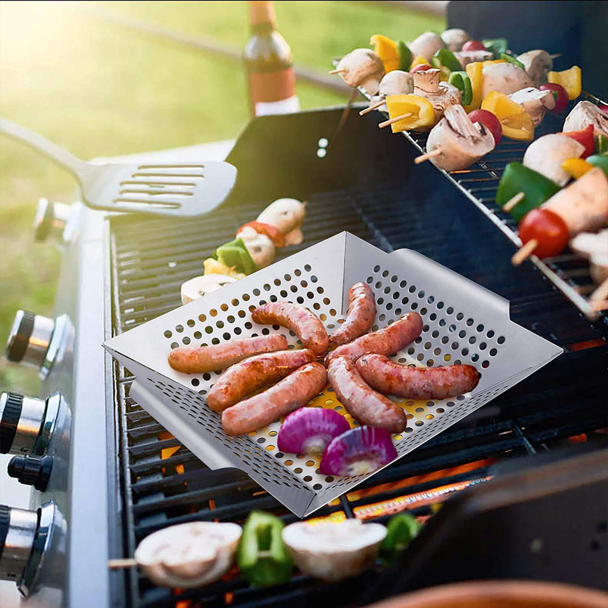 DIMESHY stainless steel basket is easy to clean and dishwasher-safe