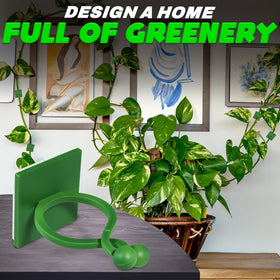 DIMROM multi-functional clips serve as garland or cable hooks.