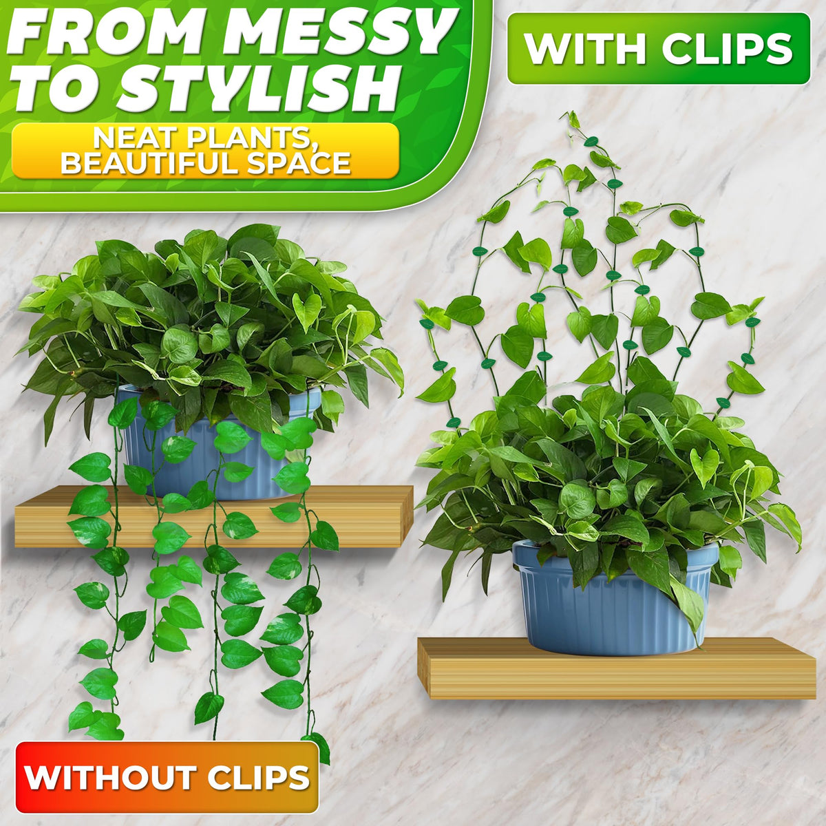 DIMROM for vines and cables helps create vertical garden spaces.