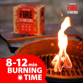 DIMTORI odorless fire starter suitable for indoor and outdoor cooking
