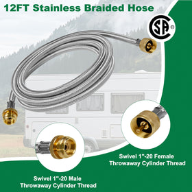 Dingbaayee brass tee mount showing four-way gas flow connection