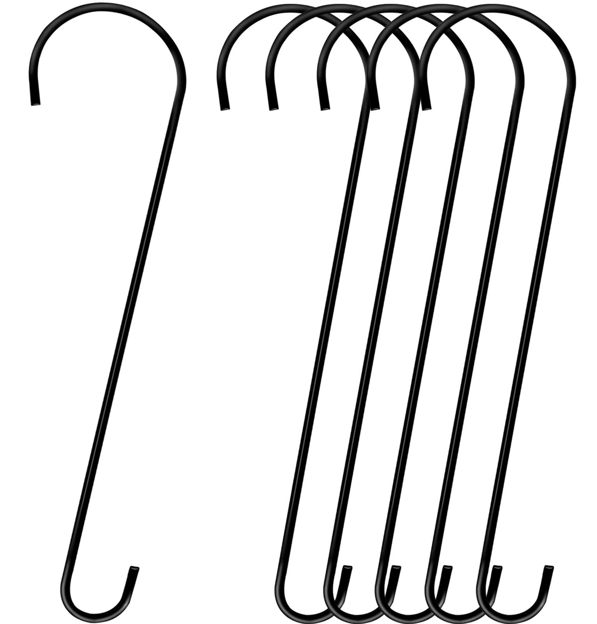 DINGEE 24-inch tree branch hook with a large head for quick feeder setup.
