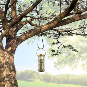 DINGEE outdoor-friendly rust-resistant metal hook in black finish for versatile hangings.