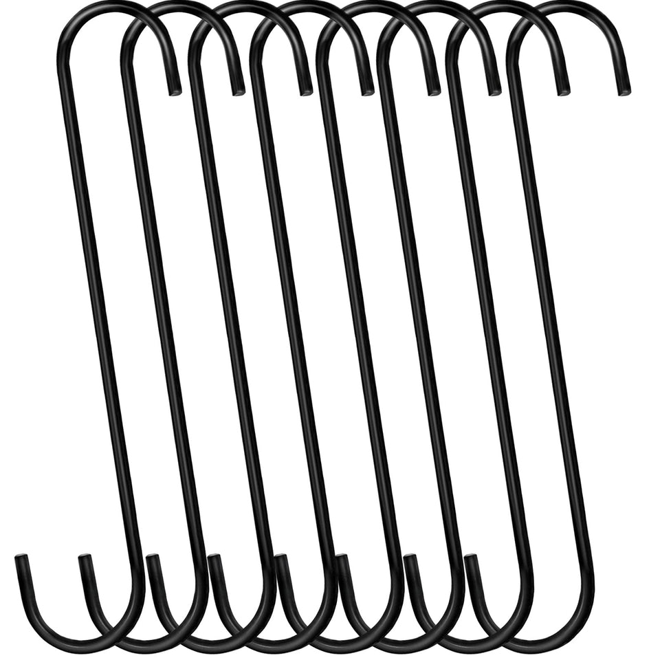 DINGEE 12-inch S-hook in kitchen for pot hanging and organization