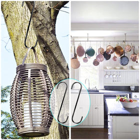 DINGEE heavy duty S Hook supports pots and pans without nails.