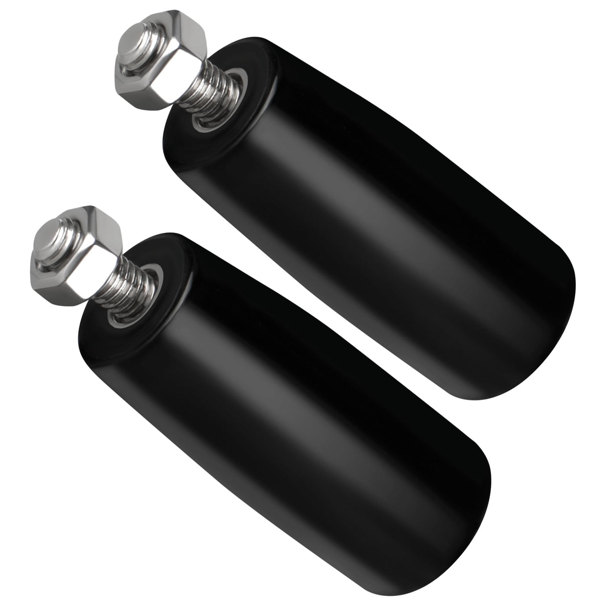 Dinlon cool touch damper handle on Weber WSM vent enables precise airflow control