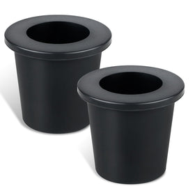 Dinlon patio hole ring plug fits 2-2.5 inch holes for stable umbrella placement.