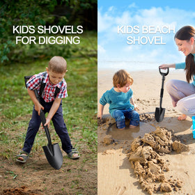 DIOVPLX shovel ideal for camping and car trunk storage.