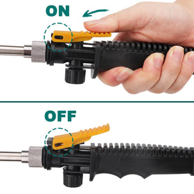 Diraeen stainless-steel wand assembly offers durability for regular gardening.