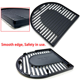 Direct Store DC126 easy-clean cast-iron grates for quick maintenance after cooking.