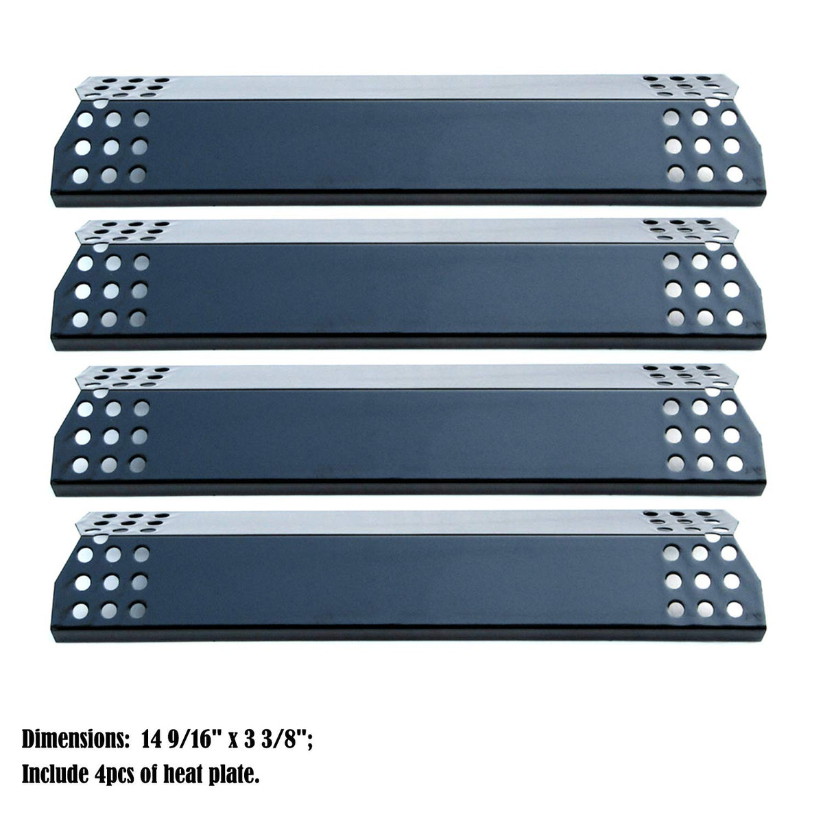 Direct Store DP129 heat plate close-up highlighting porcelain steel coating