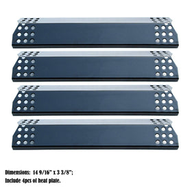 Direct Store DP129 heat plate close-up highlighting porcelain steel coating