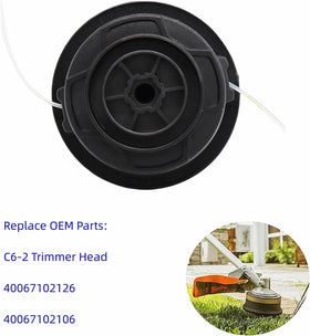 Direvcdro C6-2 easy-loading head speeds maintenance between jobs.