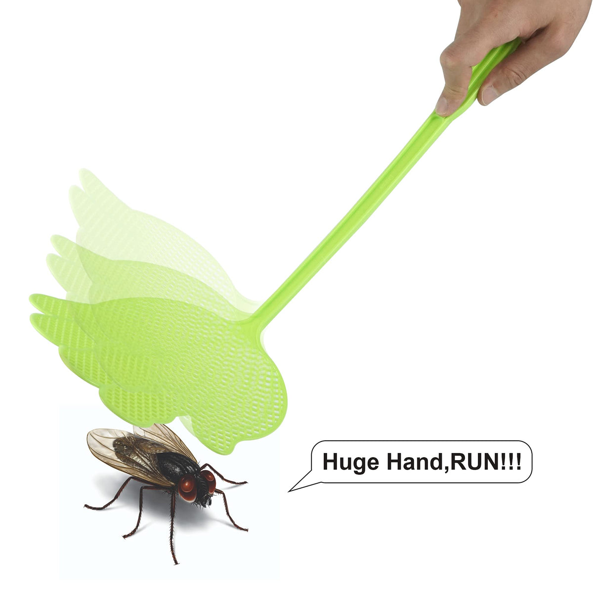 Dirza Fly Swatter useful for homes, classrooms, and offices during pest visits.