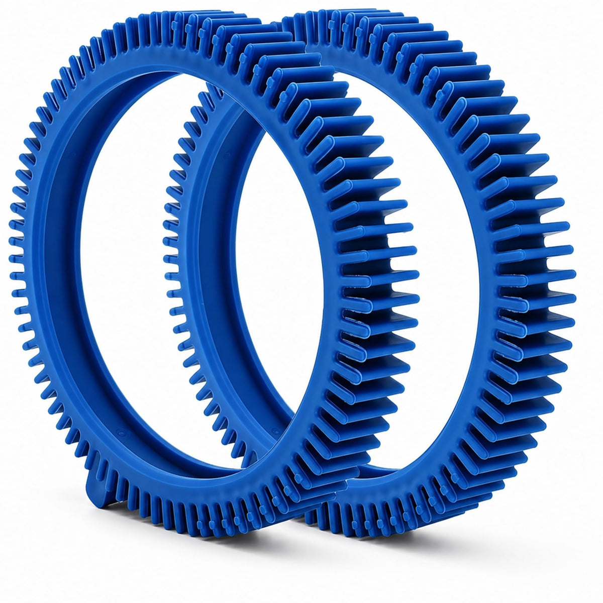 Discount Parts Direct blue front tire kit side view showing traction-focused tire