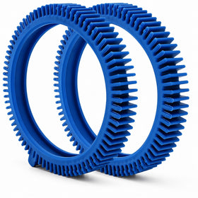 Discount Parts Direct blue front tire kit side view showing traction-focused tire