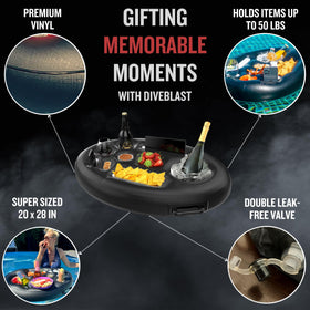 DIVEBLAST premium drink holder for pool and hot tub boosts convenience.