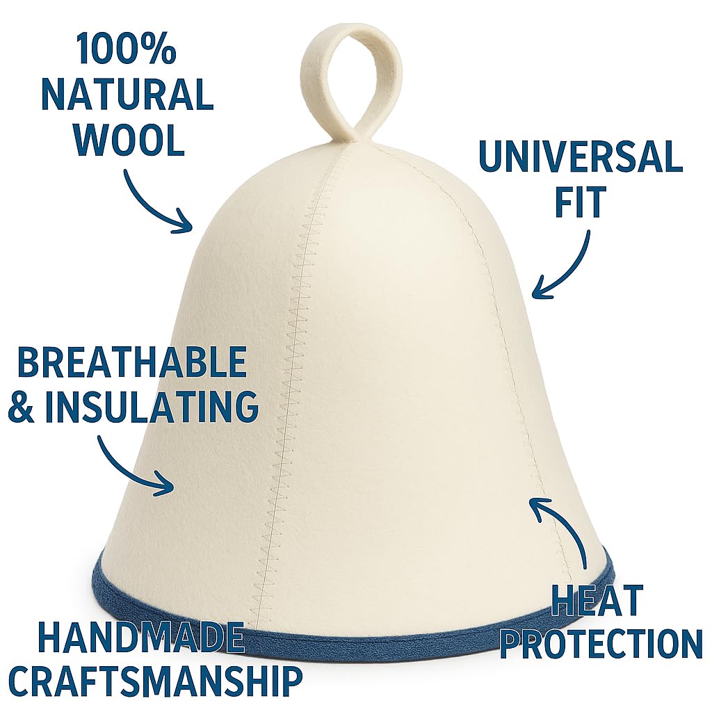 DIVELUX sauna hat knit texture close-up for warmth and comfort.