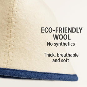 DIVELUX sauna hat unisex one size fits all design.