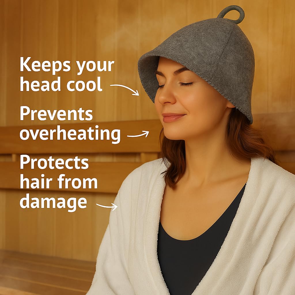 Wide-brim design from DIVELUX protects ears and neck during use.