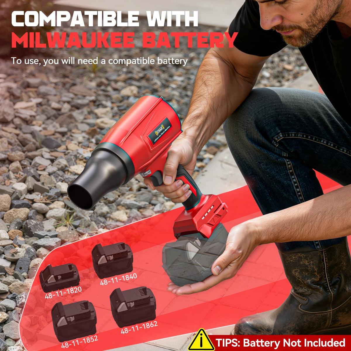 DIYtoolifz variable-speed trigger for precise dust and debris control.