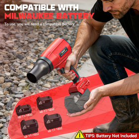 DIYtoolifz variable-speed trigger for precise dust and debris control.