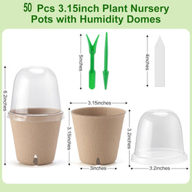 DJGINRO plant labels kit helps track varieties during germination
