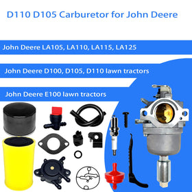 DKIIGAME D110 carburetor installation kit ready for quick swap