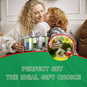 Dmcohat outdoor 3-piece set for versatile feeding and watering in varied spaces.