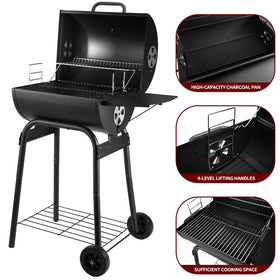 DNKMOR enamel grilling racks resist high heat and wipe clean easily