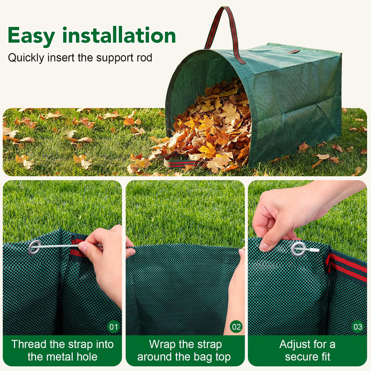 Dntorx bag great for construction debris and cleanup tasks