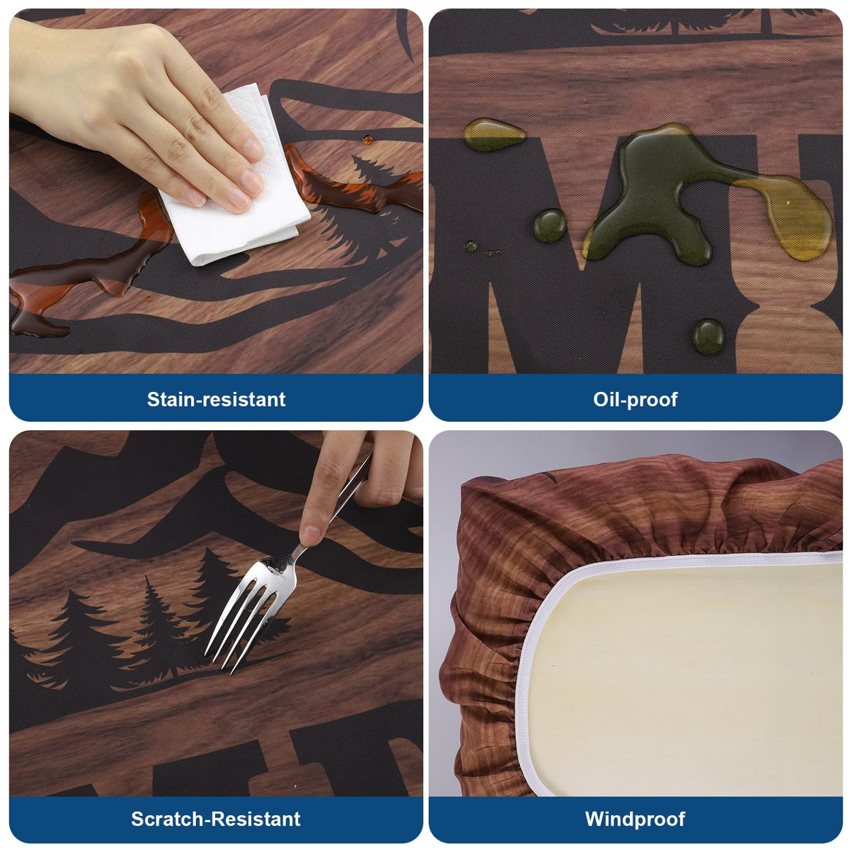 Dntorx ready-for-outdoor-picnic setup on park table
