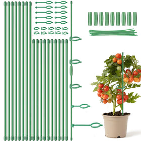 Dntorx 16-inch plant stake rod provides sturdy indoor plant support