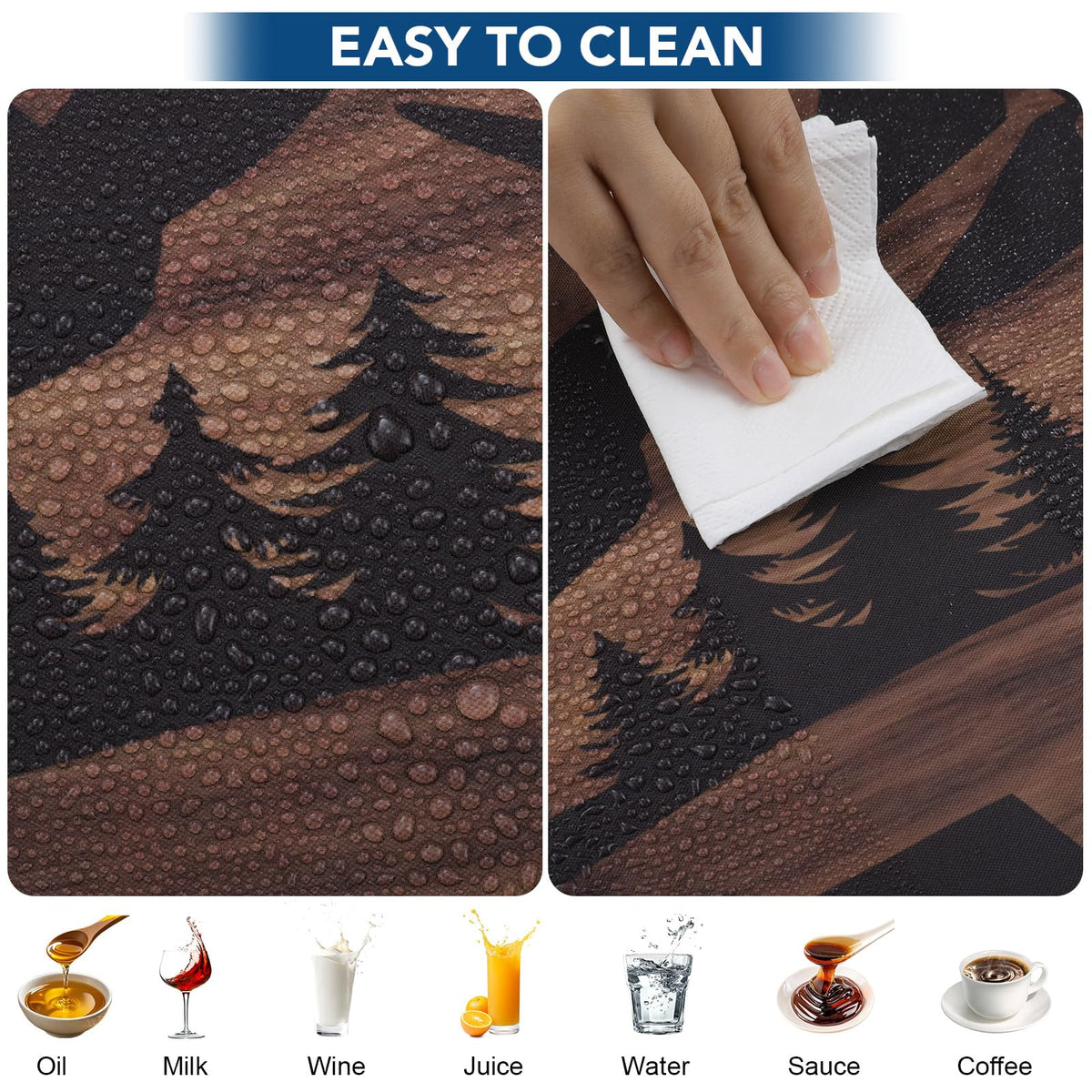Dntorx waterproof lining close-up highlights dual-side protection