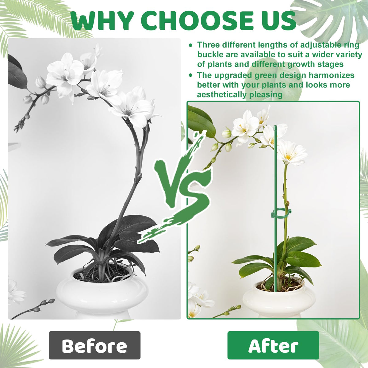 Dntorx zip ties included simplify securing plants
