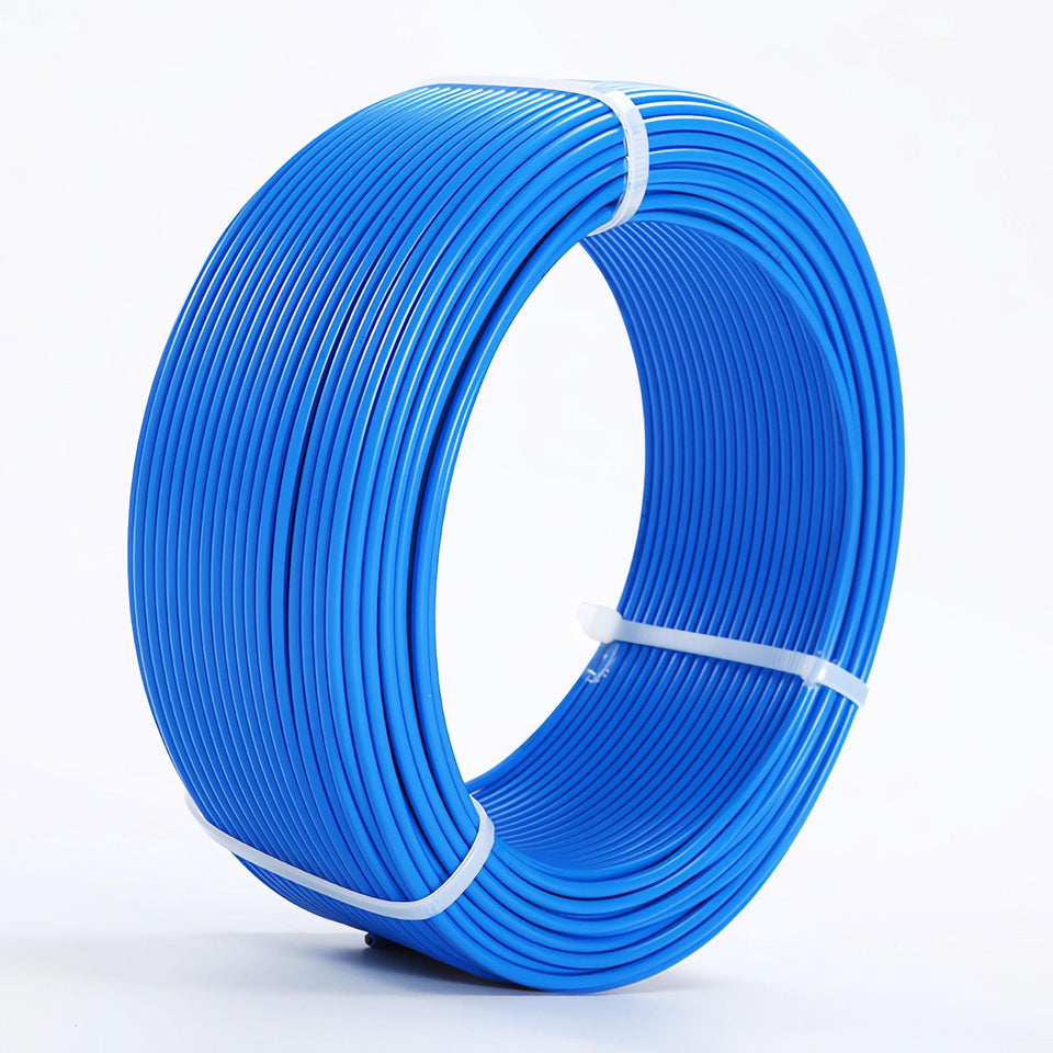 Dnuzewr grass-trimmer-line 0.065 inch round blue for durable edging