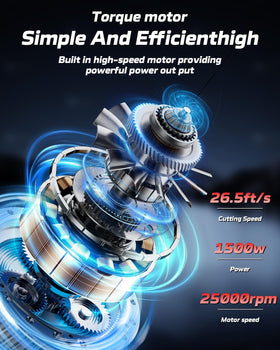 Dnveey automatic oiling system reduces maintenance needs.