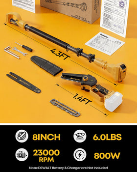 Dnveey tool-only design keeps battery options flexible.