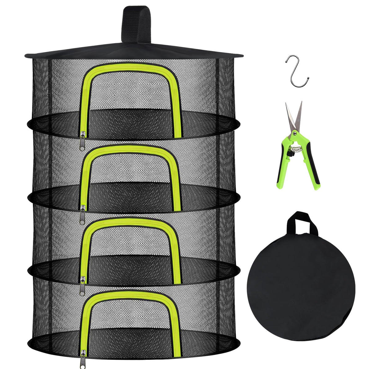Doacpcr 23.6 x 23.6 x 31.5 inch rack saves space while boosting air flow.
