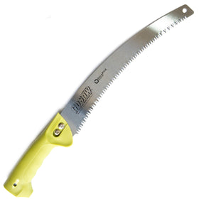 DOCAZOO extension pole attachment enables pruning from ground with extended reach.
