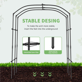 DoCred closeup of polyethylene-coated steel frame highlights durability