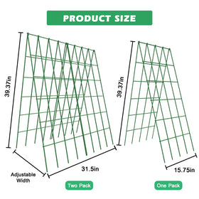 DoCred trellis with clips and ties provides reliable plant support